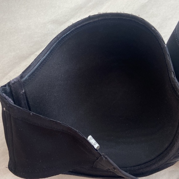 fit Fully Yours l Black Strapless Bra - Picture 4 of 7